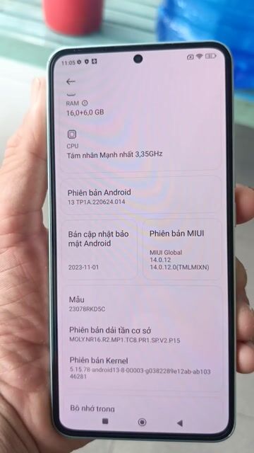 Xiaomi Redmi K60 Ultra 16GB/512GB Xanh ngọc. Mua bán Điện thoại tại Huyện Cẩm Mỹ Đồng Nai được đăng bởi Ngọc Sơn hình 1