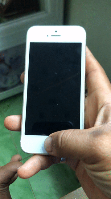 Apple iPhone 5S 16GB Trắng. Mua bán Điện thoại tại Huyện An Biên Kiên Giang được đăng bởi Ah Hận hình 1