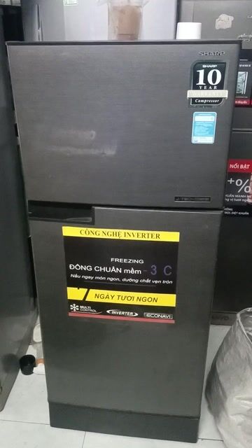 Tủ lạnh Sharp Inverter Xám. Mua bán Tủ lạnh tại Quận 7 Tp Hồ Chí Minh được đăng bởi Điện lạnh giá tốt HL hình 1