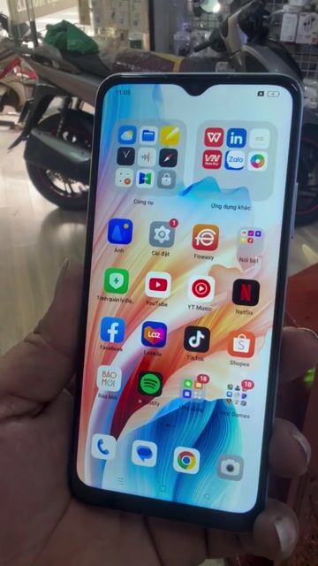 Oppo A38 Ram 4G-128GB zin đẹp 99 full  chức năng,. Mua bán Điện thoại tại Quận Bình Tân Tp Hồ Chí Minh được đăng bởi Lý Kiệt Mobile hình 1