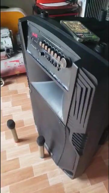 Loa kéo Ronamax 50cm Đen kèm 2 Micro. Mua bán Tivi, Âm thanh tại Thành phố Thủ Đức Tp Hồ Chí Minh được đăng bởi mua bán các sản phẩm điện đã qua sử dụng  hình 1