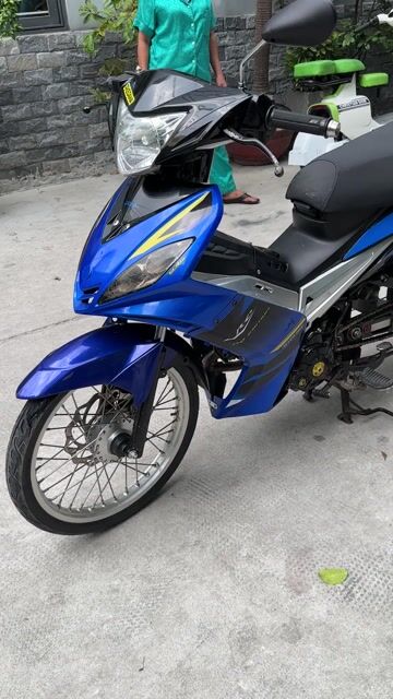 Yamaha Exciter Xanh bạc 150cc. Mua bán Xe máy tại Quận 3 Tp Hồ Chí Minh được đăng bởi Phạm thanh Trí  hình 1