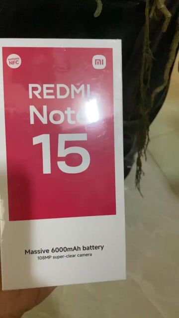 Xiaomi Redmi Note 15 6GB/128GB Tím Mới. Mua bán Điện thoại tại Quận 10 Tp Hồ Chí Minh được đăng bởi kashimura159 hình 1