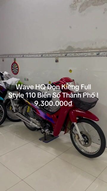 Wave HQ Dọn Kiểng Full Style 110 Biển Số Thành Phố. Mua bán Xe máy tại Quận Tân Phú Tp Hồ Chí Minh được đăng bởi Hưng Huỳnh hình 1