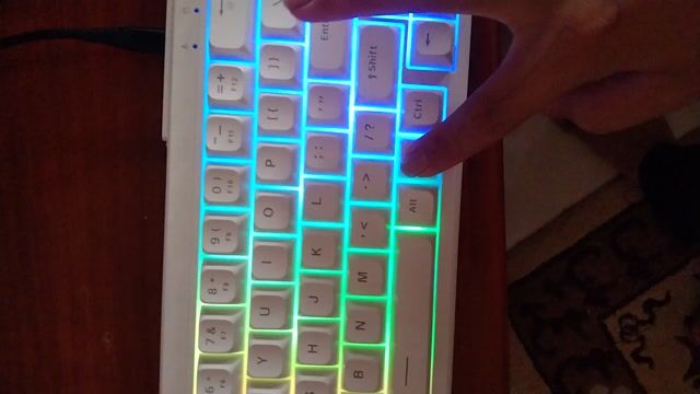 Bàn phím cơ FREYWOLF M68 SE Trắng. Mua bán Phụ kiện (Màn hình, Chuột...) tại Huyện Tân Yên Bắc Giang được đăng bởi Nhật minh Chu hình 1