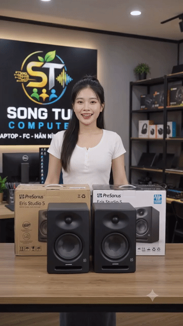 Loa kiểm âm PreSonus Eris Studio 5 đã sử dụng. Mua bán Tivi, Âm thanh tại Quận 7 Tp Hồ Chí Minh được đăng bởi Song Tue hình 1