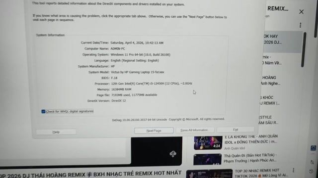 HP Victus 15 i5-12450H 16GB/512GB. Mua bán Laptop tại Quận Đống Đa Hà Nội được đăng bởi thắng mobile mua bán điện thoại hình 1