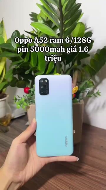 Oppo A52 6GB 128GB Xanh. Mua bán Điện thoại tại Quận Hà Đông Hà Nội được đăng bởi Điện Thoại Cũ  hình 1