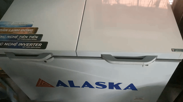 Tủ đông Alaska BCD-4568CI Inverter Nano Trắng. Mua bán Tủ lạnh tại Quận 8 Tp Hồ Chí Minh được đăng bởi Kim Yến hình 1