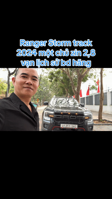 Ford Ranger Stormtrak 2024 Đen 2 vạn km. Mua bán Ô tô tại Quận Hoàng Mai Hà Nội được đăng bởi Phạm quang đồng hình 1