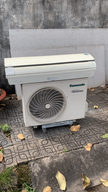 máy lạnh Panasonic 2 ngựa (HP) inverter đời mới. Mua bán Máy lạnh, điều hoà tại Thành phố Bến Tre Bến Tre được đăng bởi Nhật Tâm hình 1