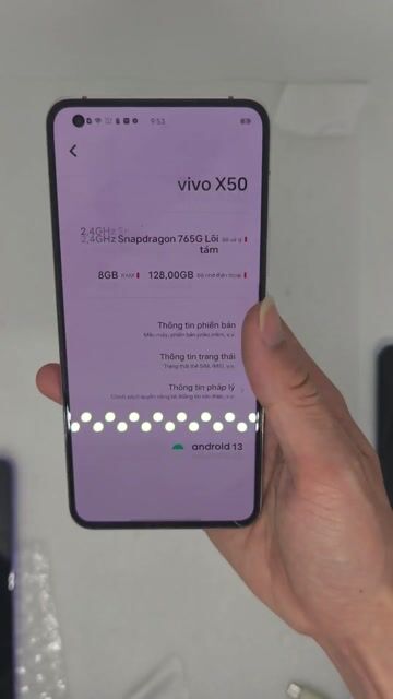 Vivo X50 8/128GB Hồng. Mua bán Điện thoại tại Quận Thanh Xuân Hà Nội được đăng bởi Đỗ Mạnh Nhuận hình 1