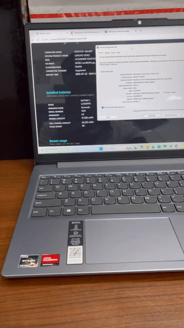 Lenovo Slim 3 -15inch (AMD Ryzen 5 7520U /16GB. Mua bán Laptop tại Quận Tân Phú Tp Hồ Chí Minh được đăng bởi LaptoptotVn hình 1