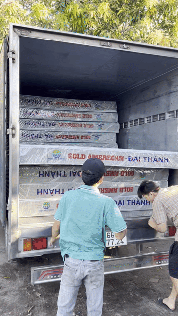Nệm cao su non American vàng. Mua bán Giường, chăn ga gối nệm tại Thành phố Vũng Tàu Bà Rịa - Vũng Tàu được đăng bởi Tuấn Nguyễn hình 1