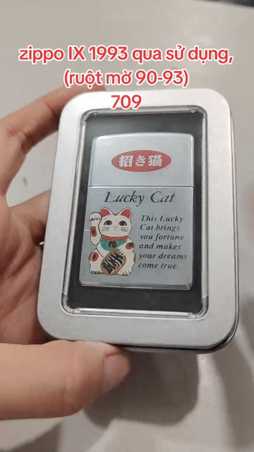 Bật lửa Zippo IX 1993. Mua bán Đồ sưu tầm, đồ cổ tại Quận 12 Tp Hồ Chí Minh được đăng bởi Mỹ Ngọc hình 1