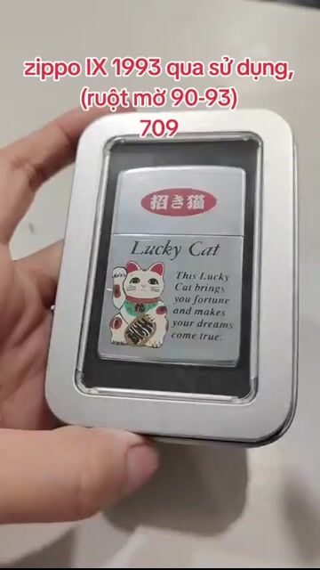 Bật lửa Zippo IX 1993. Mua bán Đồ sưu tầm, đồ cổ tại Quận 12 Tp Hồ Chí Minh được đăng bởi Mỹ Ngọc hình 1