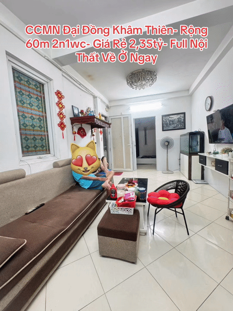 Mua bán Căn hộ Chung cư Quận Đống Đa Hà Nội diện tích 60 m² giá 2,35 tỷ