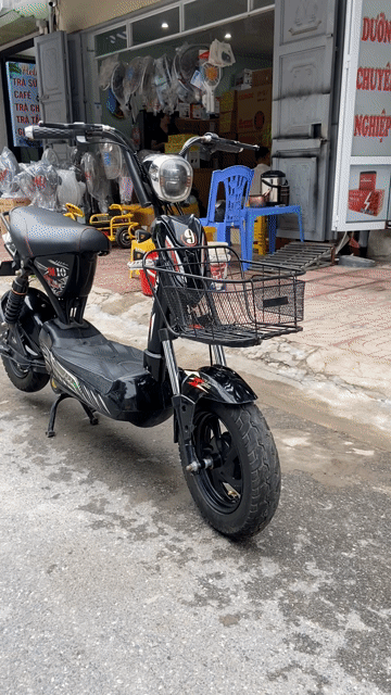 Xe đạp điện M133 Đen Đã sử dụng. Mua bán Xe đạp tại Quận Long Biên Hà Nội được đăng bởi Xe điện Huân Linh hình 1