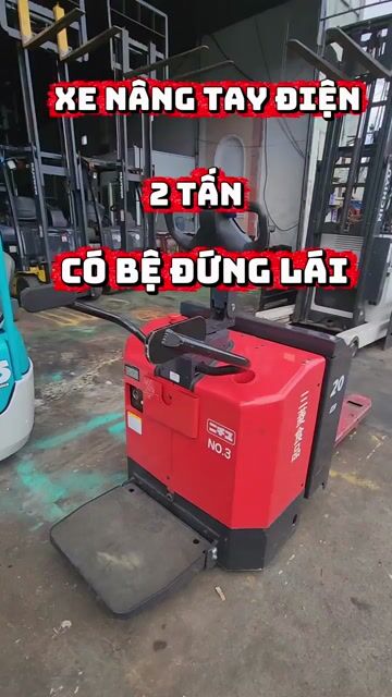 Xe nâng tay điện thấp 2 tấn có bệ đứng lái. Mua bán Phương tiện khác tại Quận Bình Tân Tp Hồ Chí Minh được đăng bởi Xe Nâng Khuê Đăng hình 1