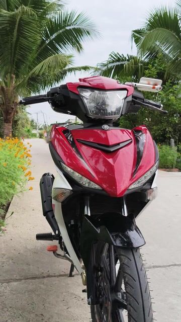 Yamaha Exciter 150 Đỏ trắng đen. Mua bán Xe máy tại Huyện Châu Thành Sóc Trăng được đăng bởi Cậu Hai hình 1