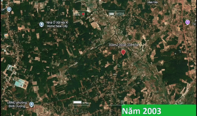 Mua bán Đất Thị xã Tân Uyên Bình Dương diện tích 309 m² giá 4,635 tỷ