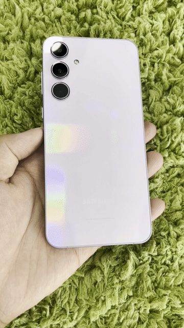 Samsung Galaxy A55 5G 128GB Tím lilac. Mua bán Điện thoại tại Quận Ngô Quyền Hải Phòng được đăng bởi TRAN SONG HA hình 1
