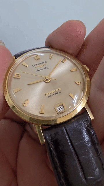 Đồng hồ Longines Admiral Vàng 18K Automatic 1962. Mua bán Đồ sưu tầm, đồ cổ tại Quận Hà Đông Hà Nội được đăng bởi mạnh  hình 1