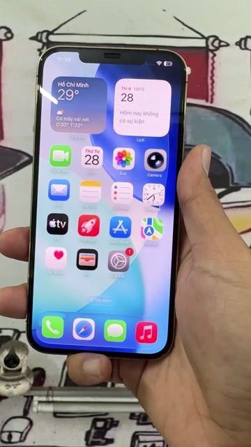 Apple iPhone 12 Pro Max 128GB Vàng. Mua bán Điện thoại tại Thành phố Quảng Ngãi Quảng Ngãi được đăng bởi Văn Tài hình 1