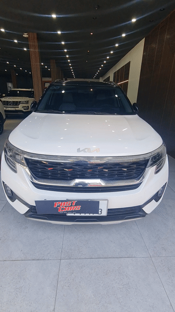 Kia Seltos 2022 Premium 1.4Turbo,màu trắng,1v2 km. Mua bán Ô tô tại Quận Bình Tân Tp Hồ Chí Minh được đăng bởi Son Do hình 1