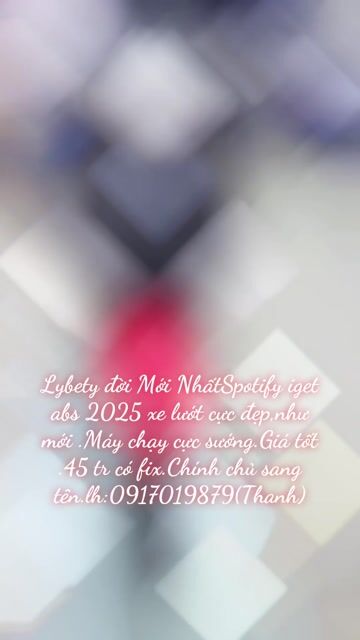 Piaggio Liberty 125 ABS 2025 Đỏ đen. Mua bán Xe máy tại Thành phố Vũng Tàu Bà Rịa - Vũng Tàu được đăng bởi XE MÁY BẢO THANH  TPVŨNG TÀU hình 1