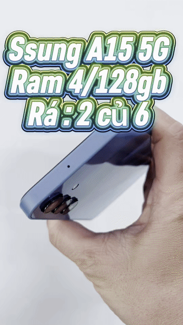 Samsung Galaxy A15 5G 128GB Xanh. Mua bán Điện thoại tại Quận 4 Tp Hồ Chí Minh được đăng bởi Tuấn hình 1