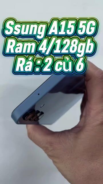 Samsung Galaxy A15 5G 128GB Xanh. Mua bán Điện thoại tại Quận 4 Tp Hồ Chí Minh được đăng bởi Tuấn hình 1