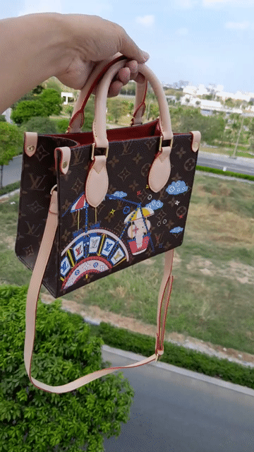 Túi xách Louis Vuitton Da Nâu Monogram 25x20x10cm. Mua bán Túi xách tại Thành phố Thủ Đức Tp Hồ Chí Minh được đăng bởi Giày cũ Mỹ Thái hình 1