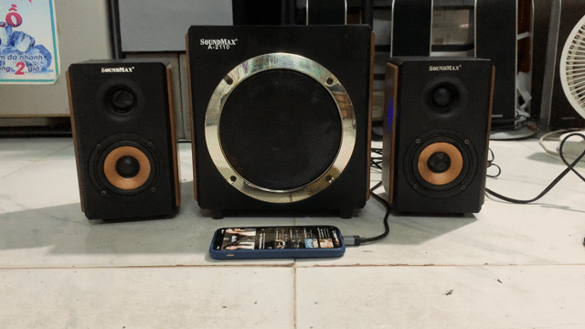Bộ loa vi tính 2.1 Soundmax vỏ gỗ sang trọng đã qu. Mua bán Tivi, Âm thanh tại Quận Tân Phú Tp Hồ Chí Minh được đăng bởi anphong hình 1