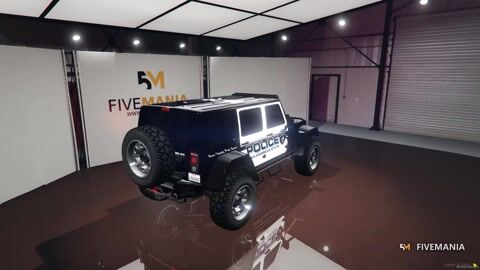 FIVEM Polmesa | Off-Road Police SUV [Unbadged] Add-On | Police Liveries | Working Lights | Custom Parts | Add-On | Optimized | Fivem Ready | High Quality — video preview