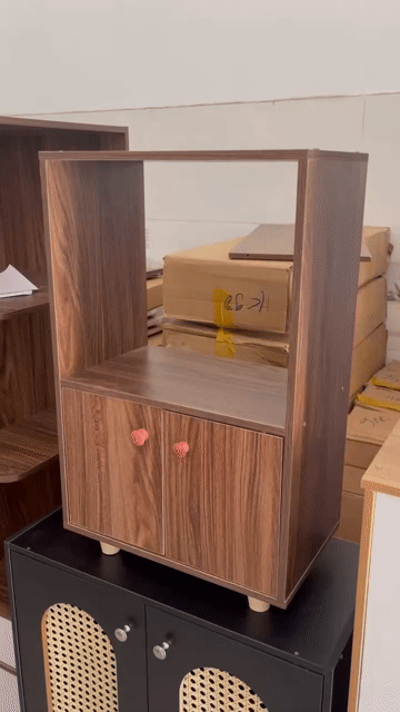 Tủ đầu giường Gỗ MDF Nâu 60x40x24cm 2 cánh. Mua bán Tủ, kệ gia đình tại Quận Cẩm Lệ Đà Nẵng được đăng bởi NỘI THẤT TRẦN DUNG  hình 1