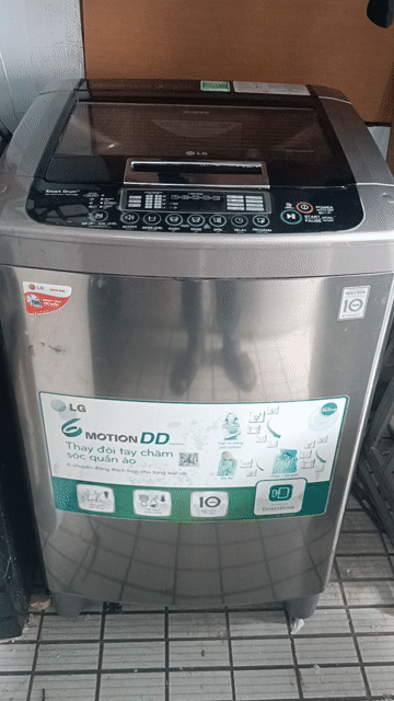 Máy giặt LG 12kg Inverter Xám giặt vắt êm . Mua bán Máy giặt tại Quận 7 Tp Hồ Chí Minh được đăng bởi điện lạnh quận 7 hình 1