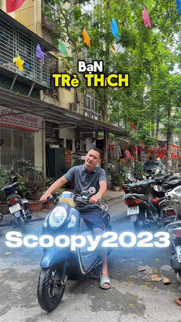Scoopy indo Xe rất mới màu đẹp cá tính 29H2. Mua bán Xe máy tại Quận Ba Đình Hà Nội được đăng bởi Xe Máy Nam Thi hình 1
