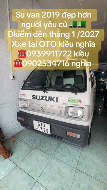 Suzuki van 2019. Mua bán Xe tải, xe ben tại Quận 12 Tp Hồ Chí Minh được đăng bởi OTO kiều nghia  hình 1