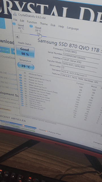 Ổ cứng SSD Kioxia SK8X 1TB. Mua bán Linh kiện (RAM, Card...) tại Quận 12 Tp Hồ Chí Minh được đăng bởi lai hữu hình 1