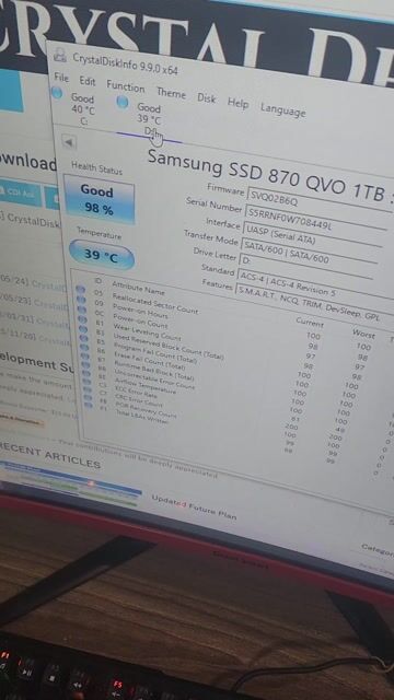 Ổ cứng SSD Kioxia SK8X 1TB. Mua bán Linh kiện (RAM, Card...) tại Quận 12 Tp Hồ Chí Minh được đăng bởi lai hữu hình 1