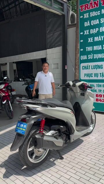 Sh 350 2023 dk 2024 xám xi măng.. Mua bán Xe máy tại Quận Ô Môn Cần Thơ được đăng bởi Trần Tùng hình 1