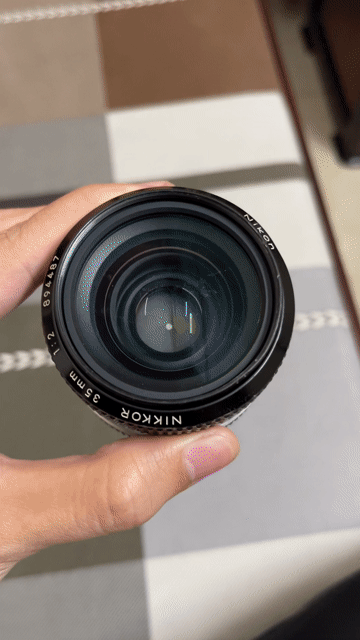 Ống kính Nikon Nikkor 35mm f2 Đen. Mua bán Máy ảnh, Máy quay tại Thành phố Vinh Nghệ An được đăng bởi Công hình 1