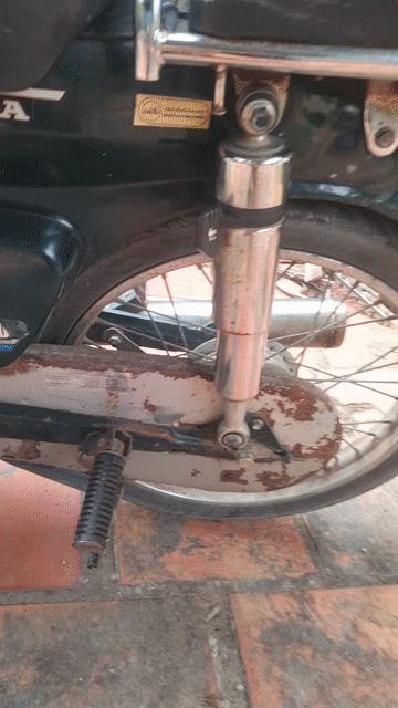 Honda Super Cub 50 Xanh lá. Mua bán Xe máy tại Huyện Bình Tân Vĩnh Long được đăng bởi The End hình 1