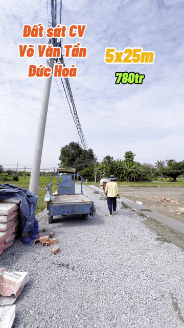 Mua bán Đất Huyện Đức Hòa Long An diện tích 125 m² giá 780 triệu
