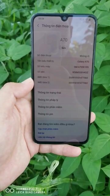 Samsung A70 128GB Đen. Mua bán Điện thoại tại Thành phố Thủ Dầu Một Bình Dương được đăng bởi TNg hình 1