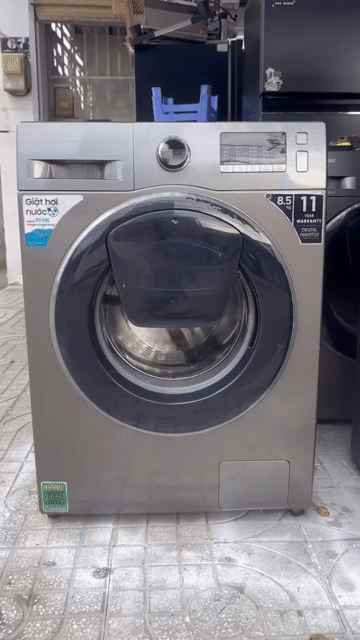 Samsung AddWash Inverter 8.5kg Xám Sang. Mua bán Máy giặt tại Thành phố Thủ Đức Tp Hồ Chí Minh được đăng bởi Đỗ Chí Hoàn  hình 1