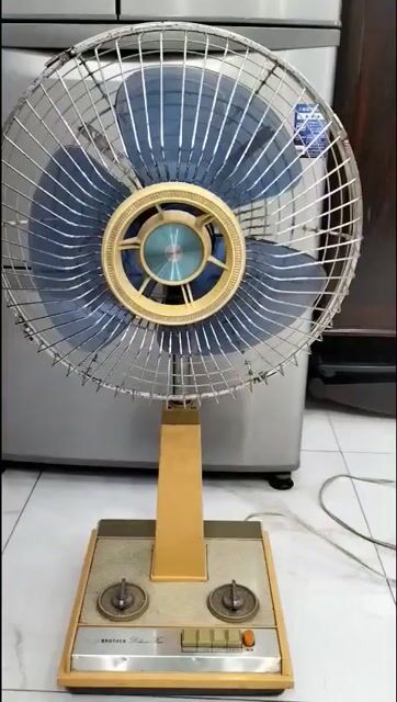 Quạt bàn Brother Vàng Xanh. Mua bán Quạt tại Quận Ngô Quyền Hải Phòng được đăng bởi Tuấn Thành hình 1