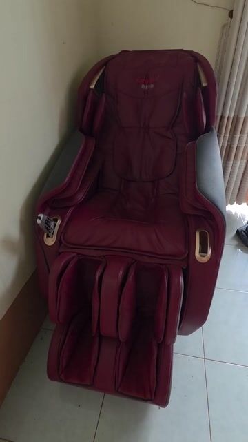 Ghế massage KAITASHI Đỏ đô Da. Mua bán Bàn ghế tại Thị xã Bình Long Bình Phước được đăng bởi Lê Trung hình 1