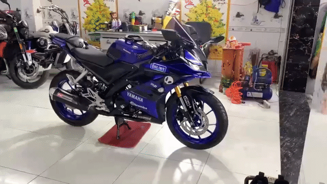 Yamaha R15 v3 2019 Xanh đen 10k km. Mua bán Xe máy tại Huyện Bình Chánh Tp Hồ Chí Minh được đăng bởi Trương Motor hình 1